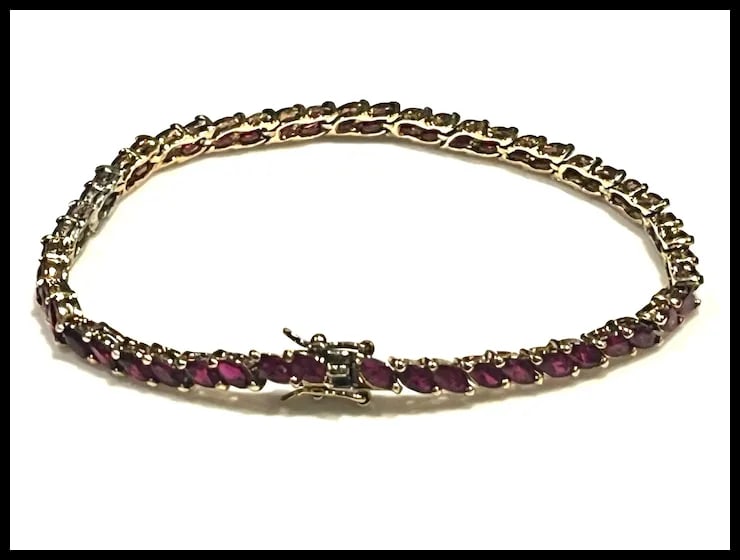 Estate Tennis Bracelet - 3