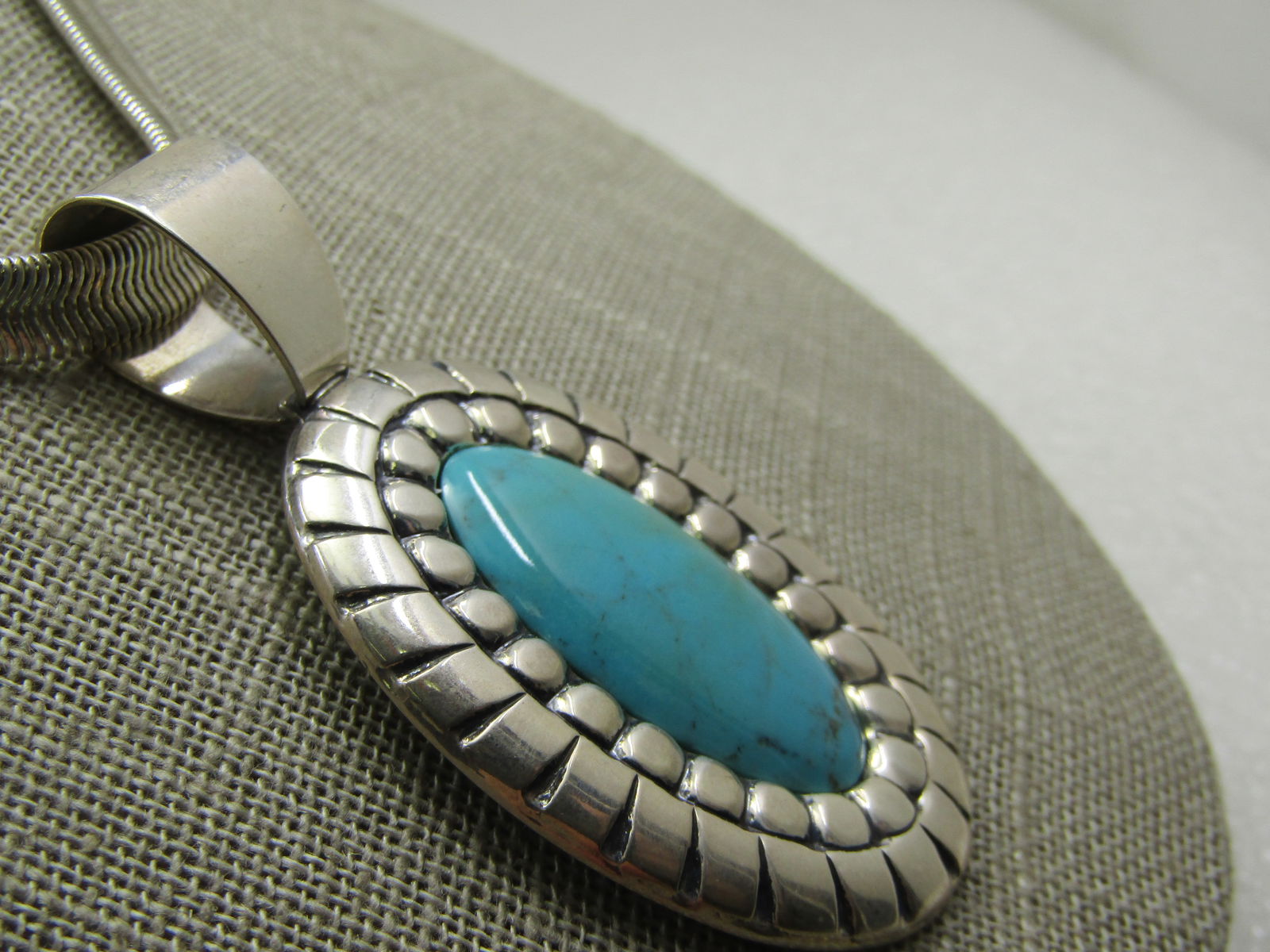 Sterling Southwestern Carolyn Pollack Relios Simulated Turquoise Necklace, 18" - 4