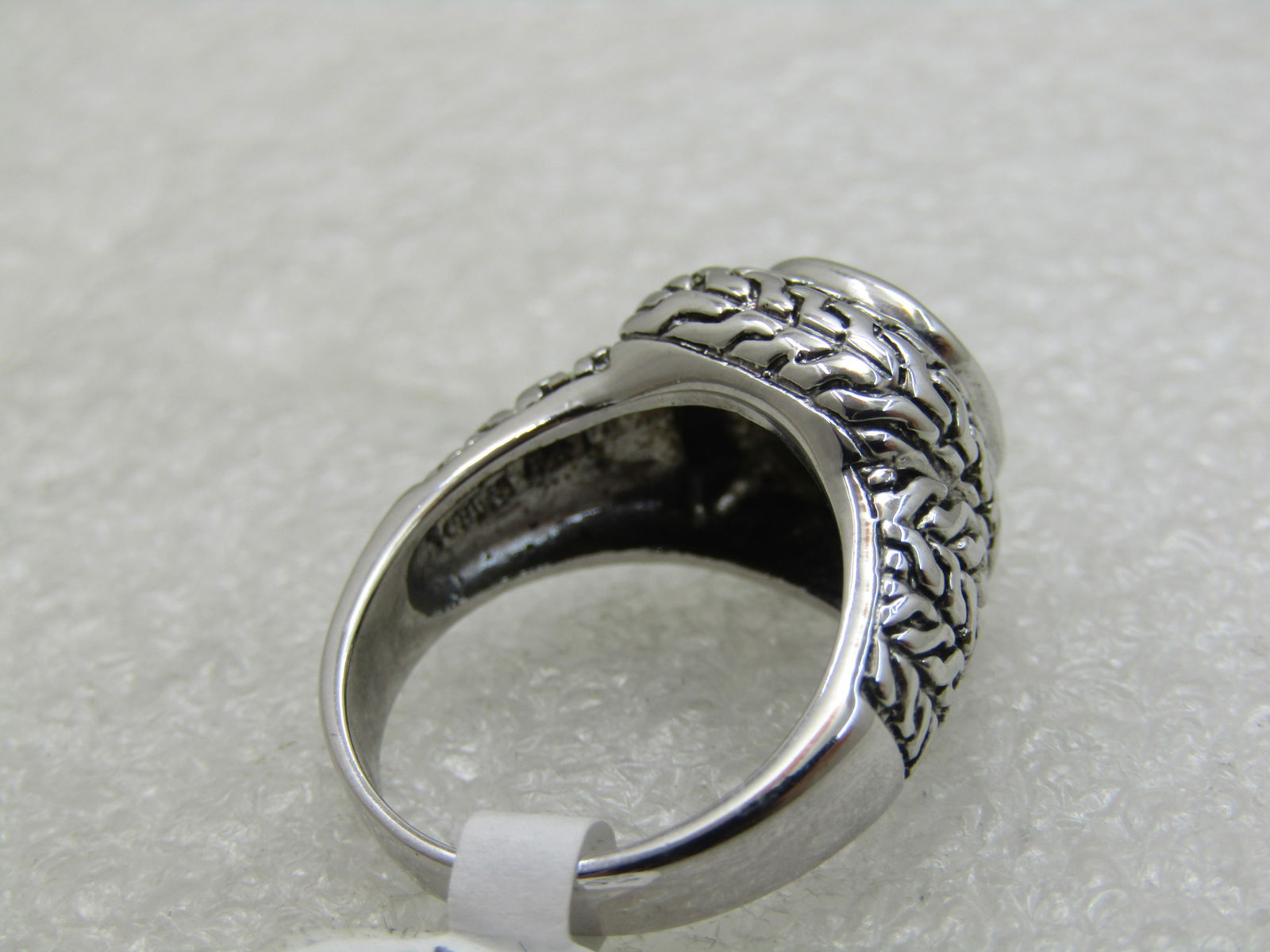 Pale Blue Crystal Ring, Sz. 6.25 - 4