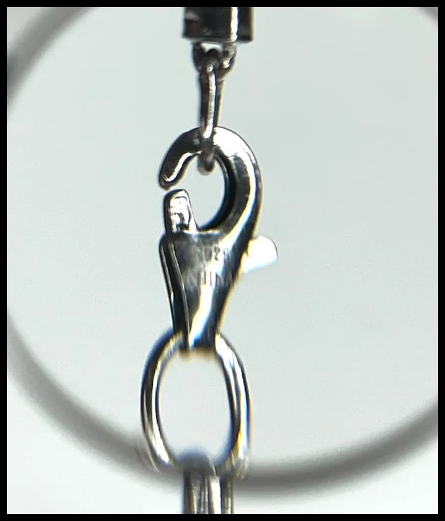 Estate Sterling Silver Ornate Necklace - 5