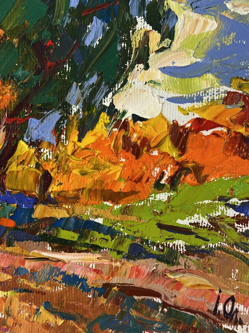 Oil painting The autumn smell of nature Oleksiy Ivanyuk - 10
