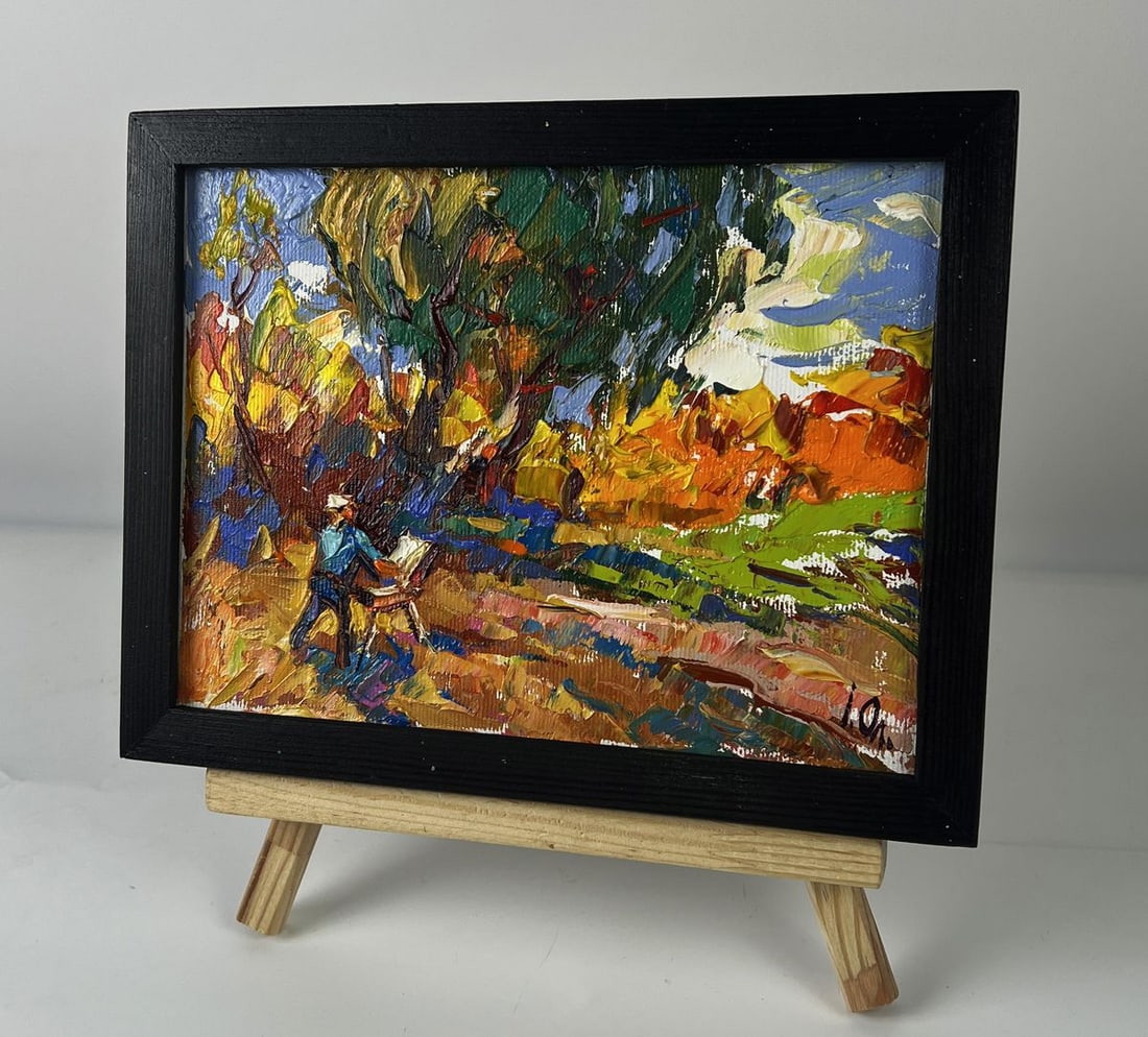 Oil painting The autumn smell of nature Oleksiy Ivanyuk - 3