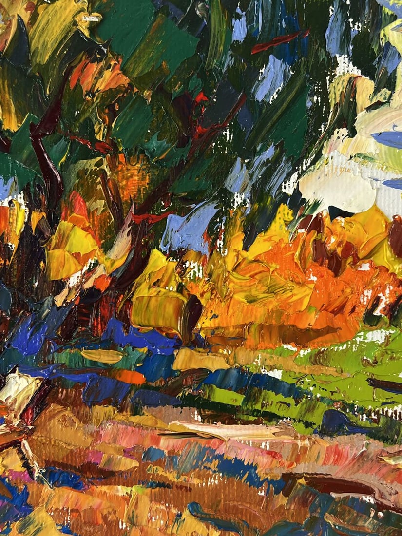 Oil painting The autumn smell of nature Oleksiy Ivanyuk - 6