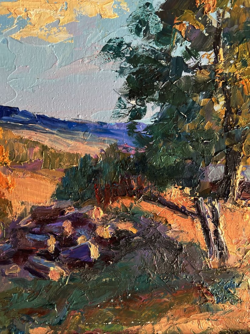 Oil painting House on a hill Boris Serdyuk - 7