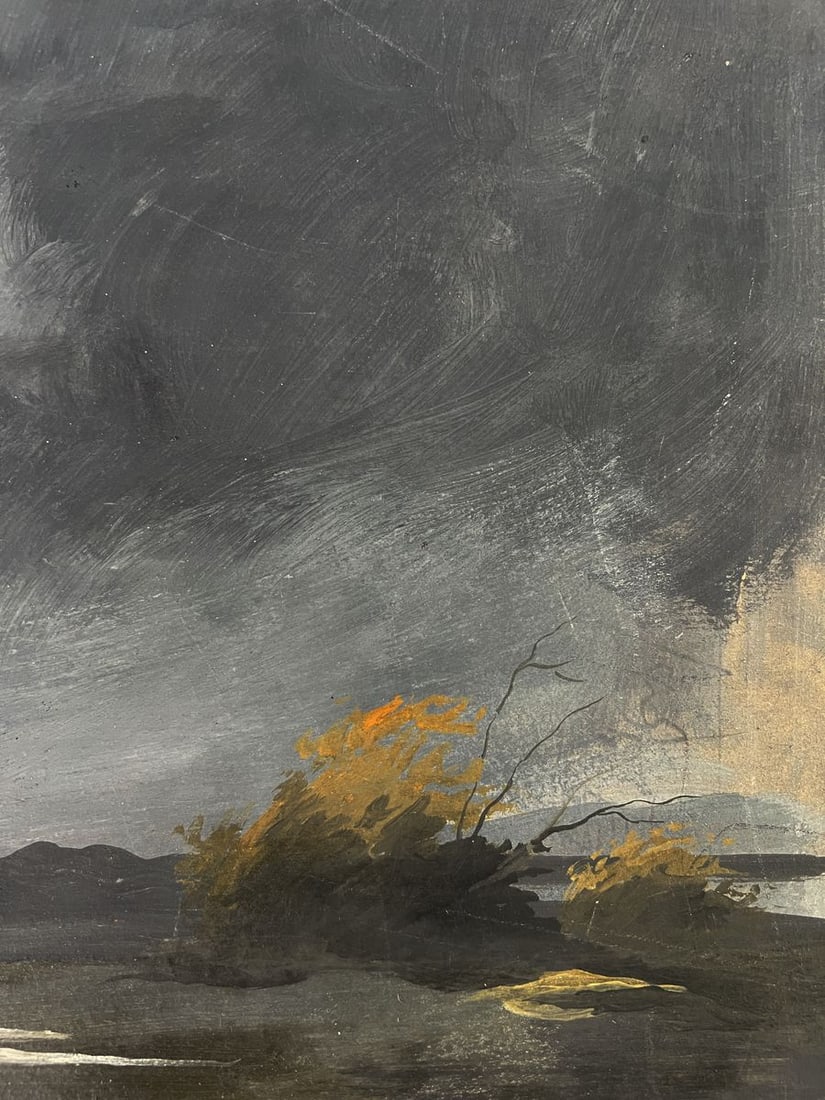 Oil painting A thunderstorm is beginning Oleg Litvinov - 8