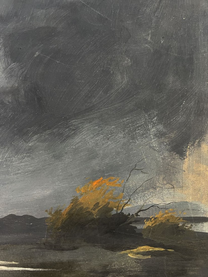 Oil painting A thunderstorm is beginning Oleg Litvinov - 9