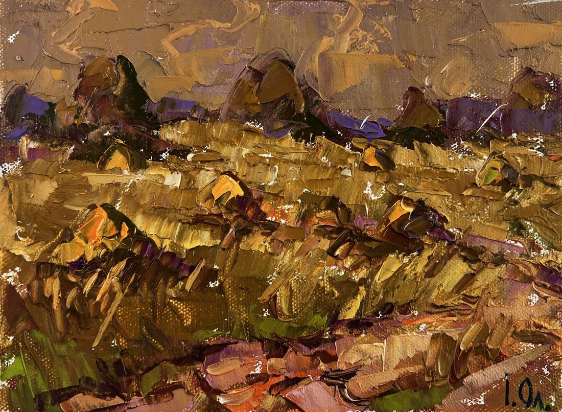 Oil painting A moment between light and darkness Oleksiy Ivanyuk (1 of 8)