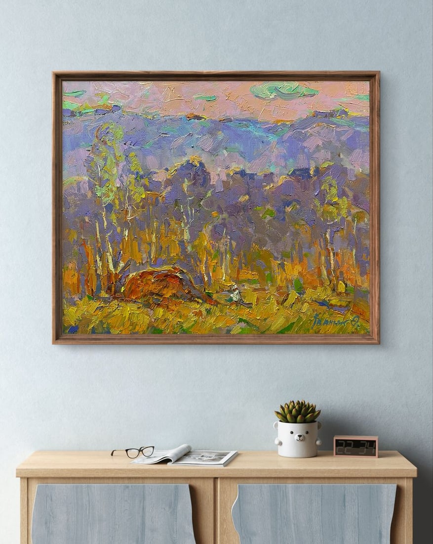 Oil painting Autumn is far away Oleksiy Ivanyuk - 2