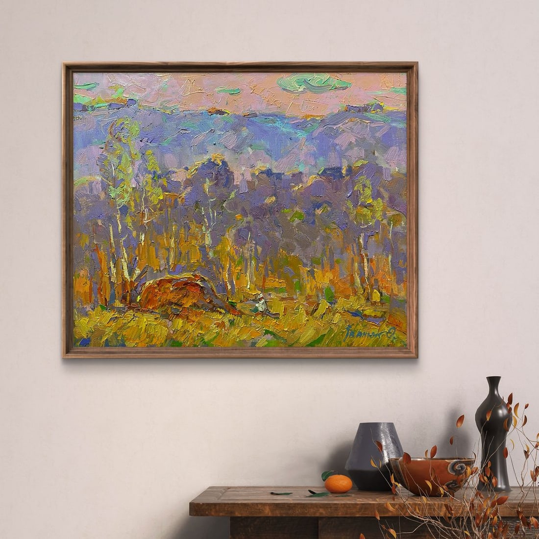 Oil painting Autumn is far away Oleksiy Ivanyuk - 3