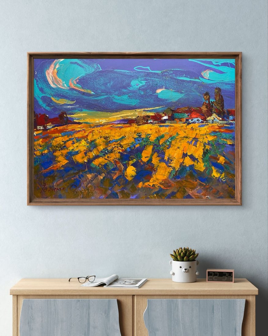 Oil painting Distance beckons Oleksiy Ivanyuk - 2