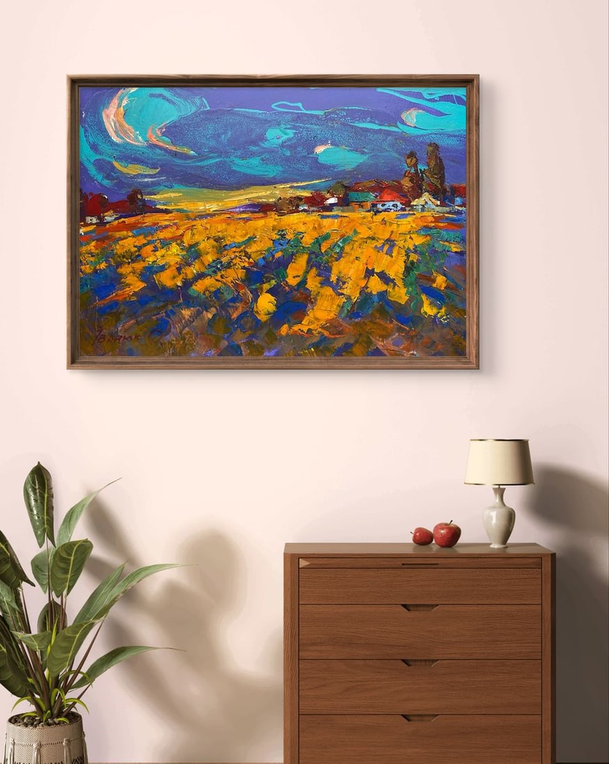 Oil painting Distance beckons Oleksiy Ivanyuk - 3