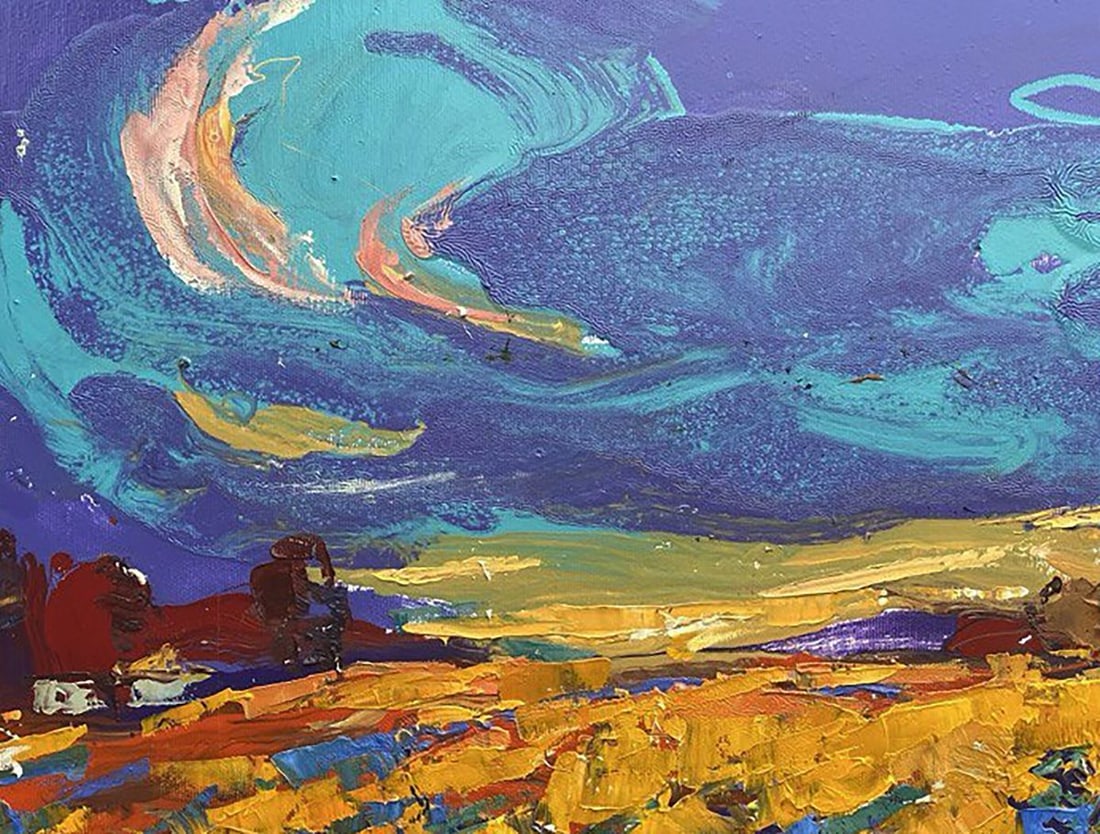 Oil painting Distance beckons Oleksiy Ivanyuk - 6