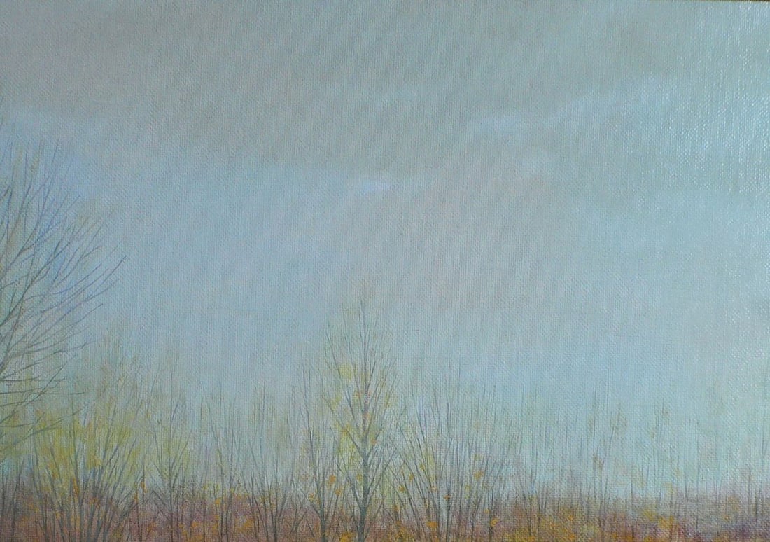 Oil painting Autumn motive Vasily Korkishko - 5