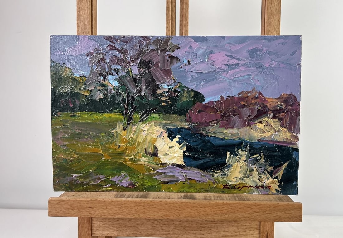 Oil painting Golden autumn in all its glory Boris Serdyuk - 2