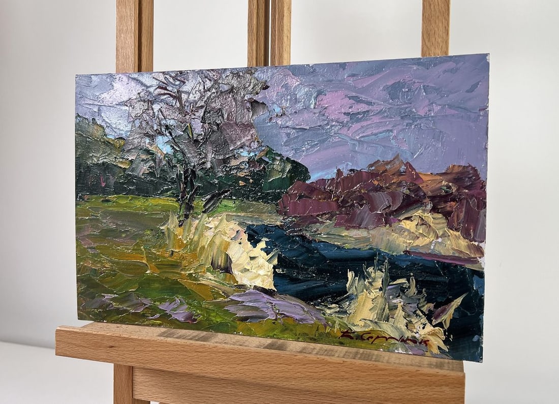 Oil painting Golden autumn in all its glory Boris Serdyuk - 3