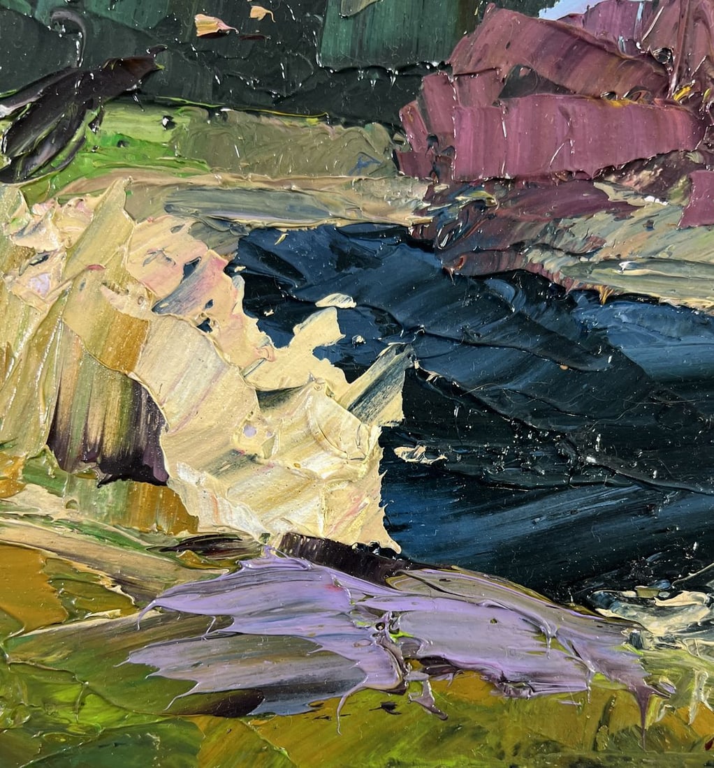 Oil painting Golden autumn in all its glory Boris Serdyuk - 8