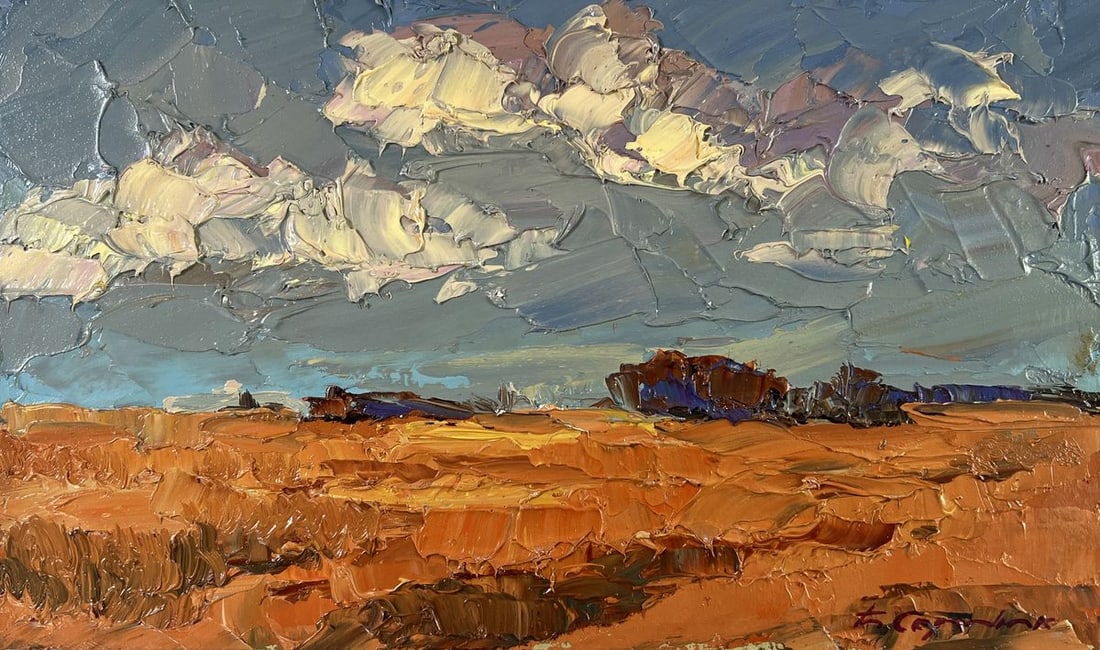 Oil painting Where there is bread there is a home Boris Serdyuk (1 of 8)