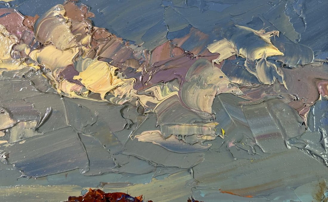 Oil painting Where there is bread there is a home Boris Serdyuk - 6