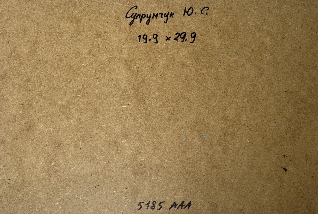 Oil painting A path through the silence of the forest Yuriy Suprunchuk - 10