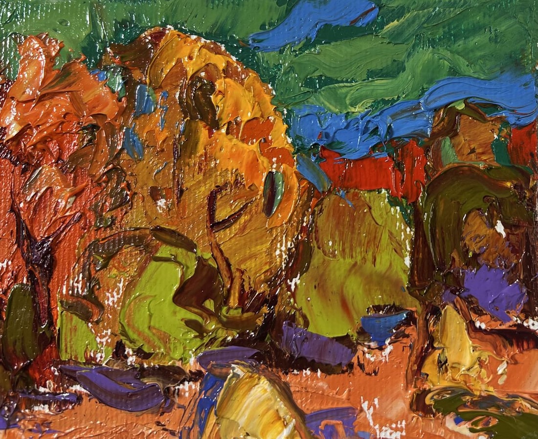 Oil painting Autumn horizon Alex Kalenyuk - 5