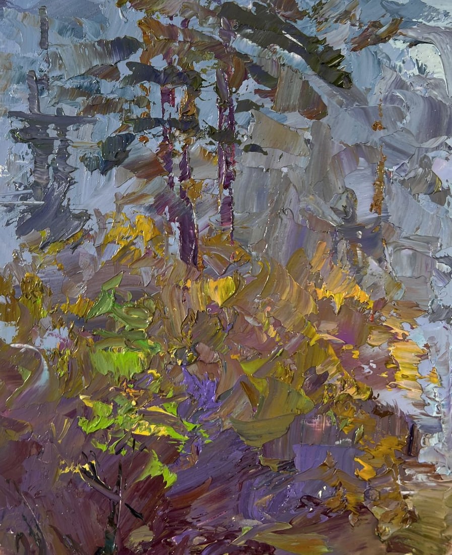 Oil painting Mushroom season Boris Serdyuk - 4