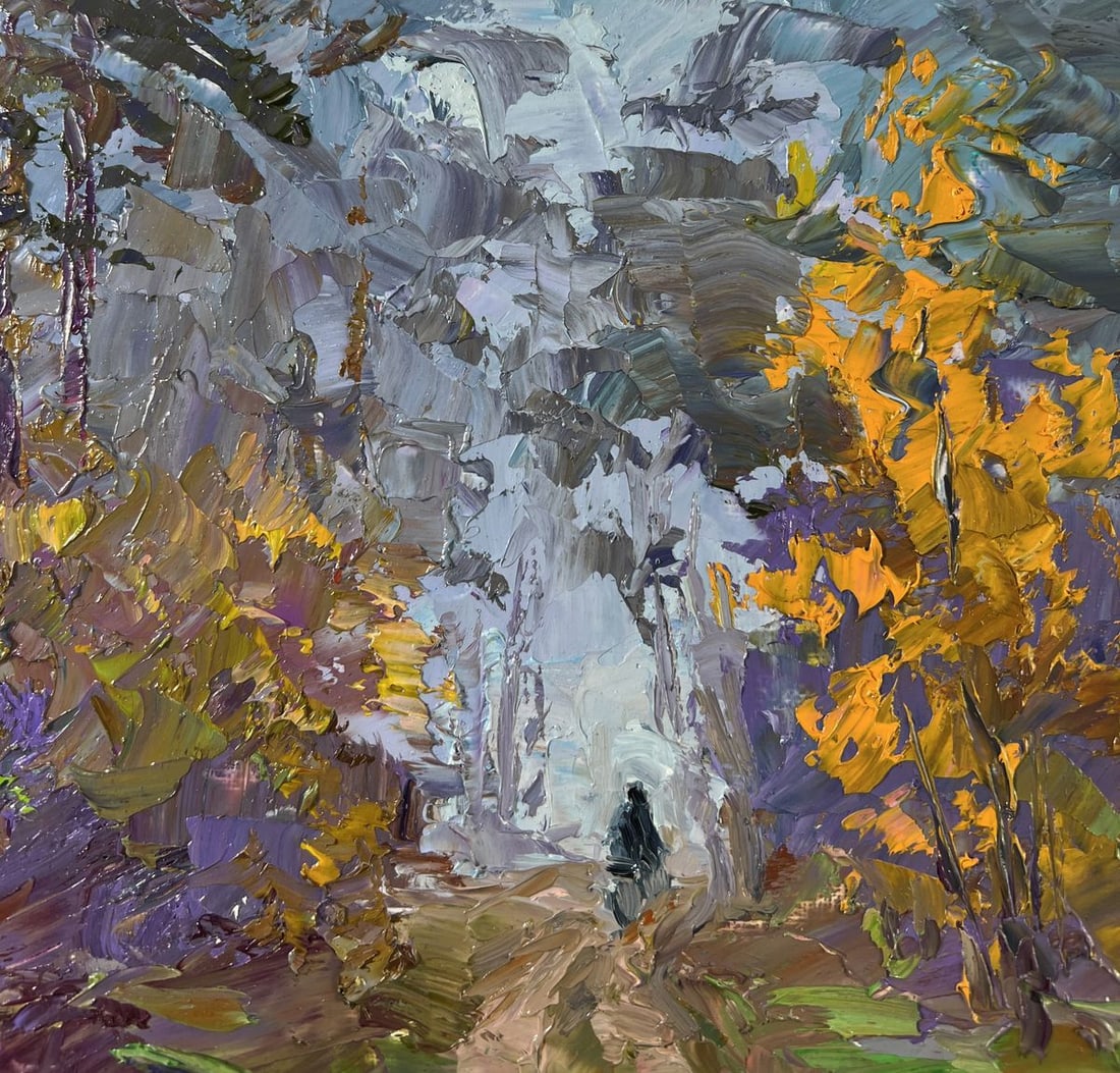 Oil painting Mushroom season Boris Serdyuk - 5