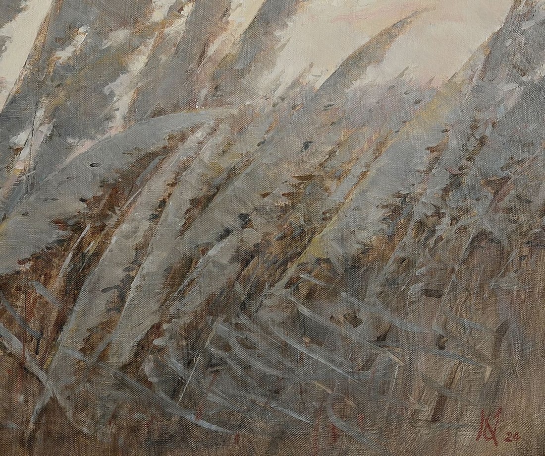 Oil painting Autumn Wind Oleg Kateryniuk - 5