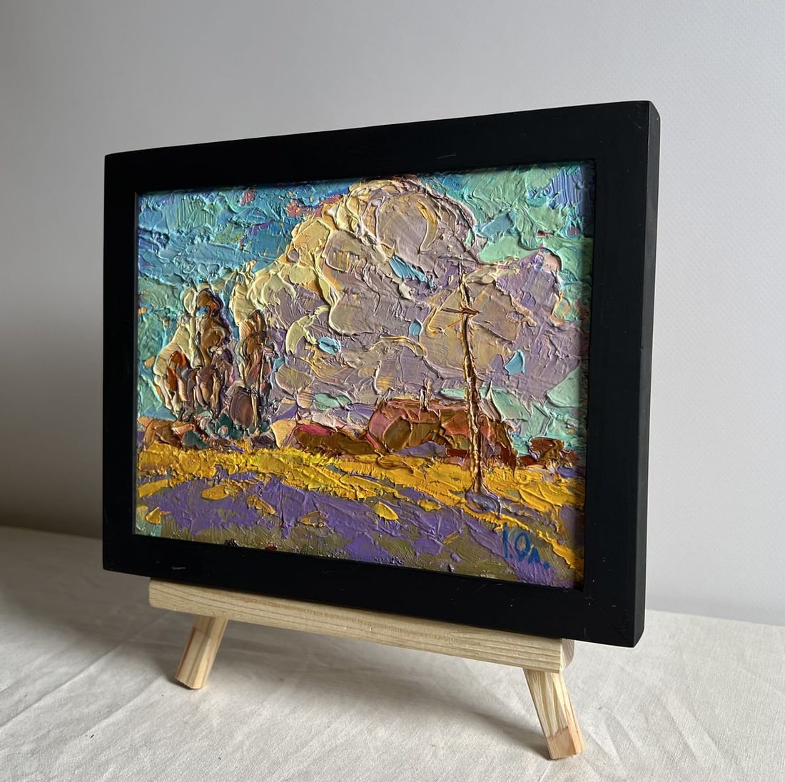 Oil painting Early autumn morning Alex Kalenyuk - 3