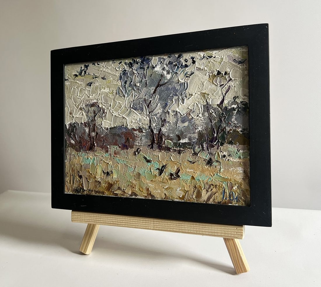 Oil painting Deep autumn has arrived Alex Kalenyuk - 3