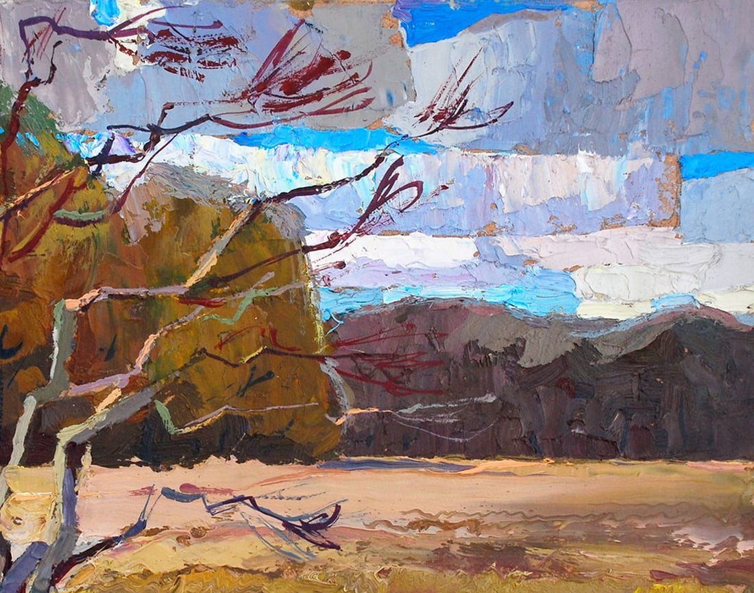 Oil painting Autumn Egor Ktpatunov - 3