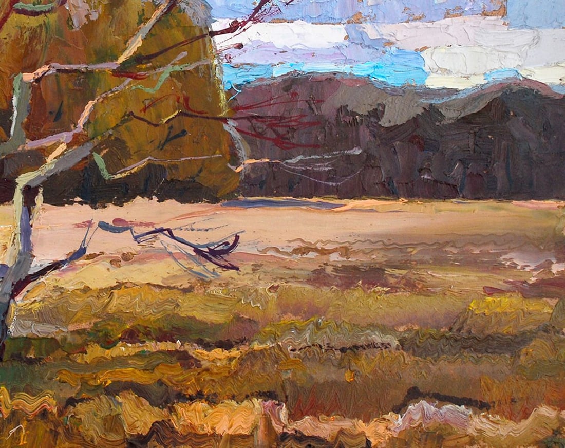 Oil painting Autumn Egor Ktpatunov - 5