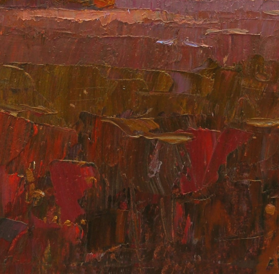 Oil painting Autumn ray Egor Ktpatunov - 7