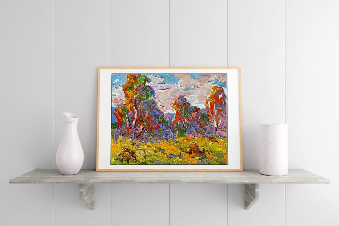 Oil painting Colorful autumn Alex Kalenyuk - 2