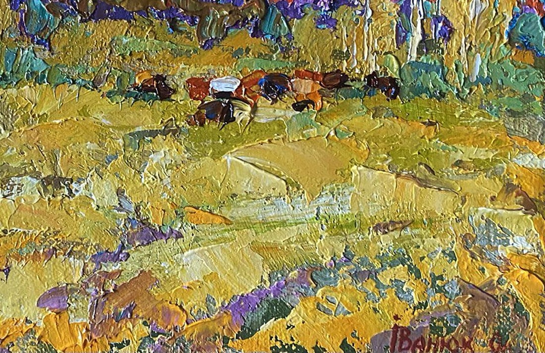 Oil painting Bows in autumn Alex Kalenyuk - 7