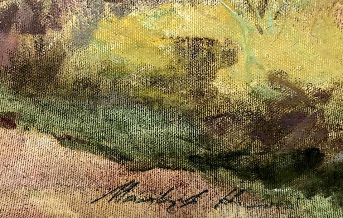 Oil painting Autumn in the Park Maltsev Nikolai Alexandrovich - 3