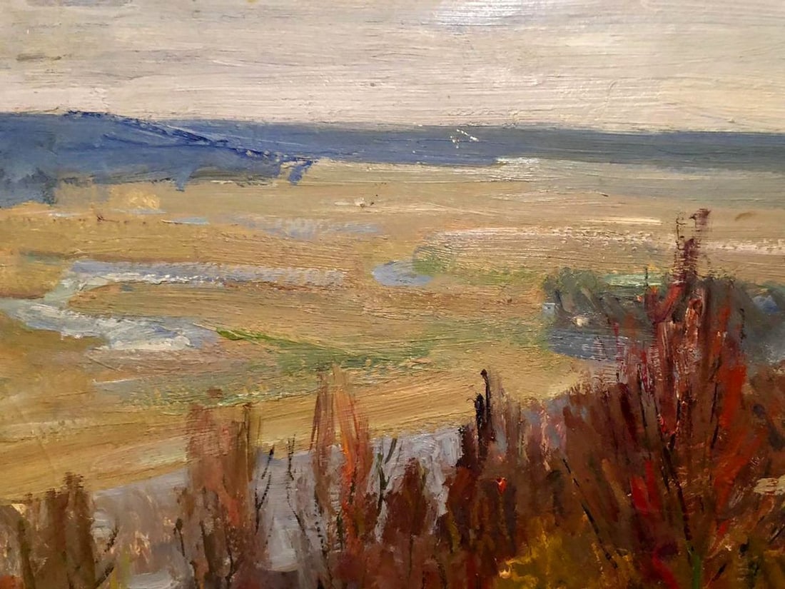 Oil painting Last snow Kogan-Shats Matvey Borisovich - 3