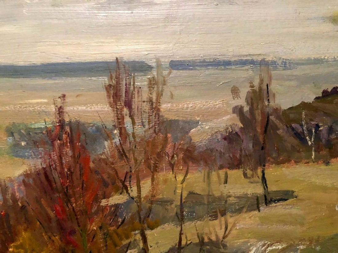 Oil painting Last snow Kogan-Shats Matvey Borisovich - 4