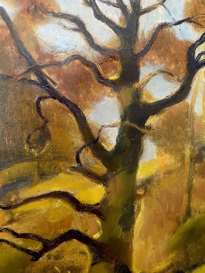 Oil painting Bright autumn day Litvinov Oleg Arkad'yevich - 4