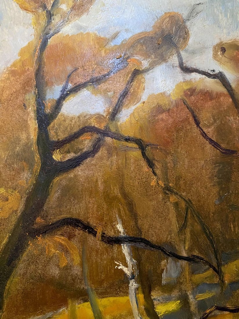 Oil painting Bright autumn day Litvinov Oleg Arkad'yevich - 6