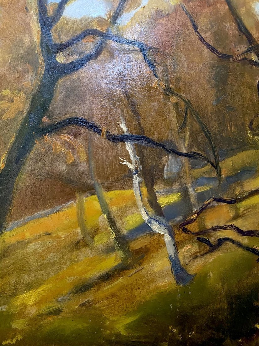 Oil painting Bright autumn day Litvinov Oleg Arkad'yevich - 7