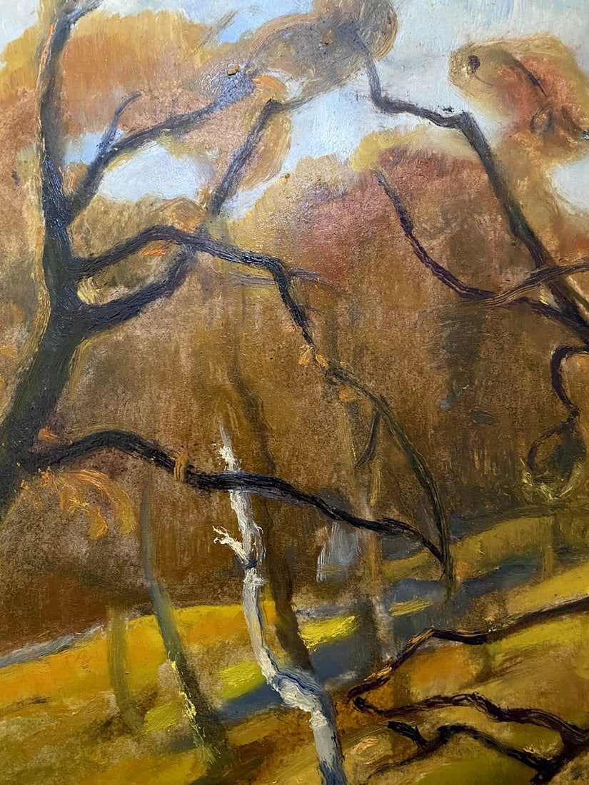 Oil painting Bright autumn day Litvinov Oleg Arkad'yevich - 8