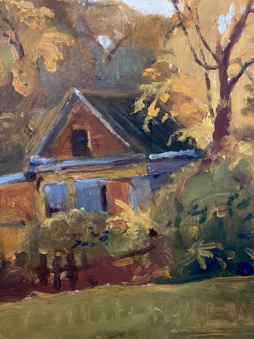 Oil painting In October Litvinov Oleg Arkad'yevich - 7