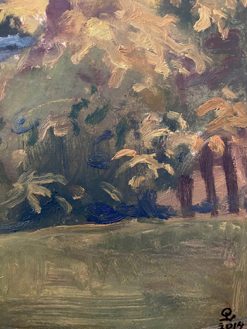 Oil painting In October Litvinov Oleg Arkad'yevich - 8