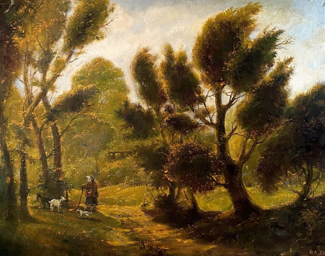 Oil painting September Litvinov Oleg Arkad'yevich (1 of 12)