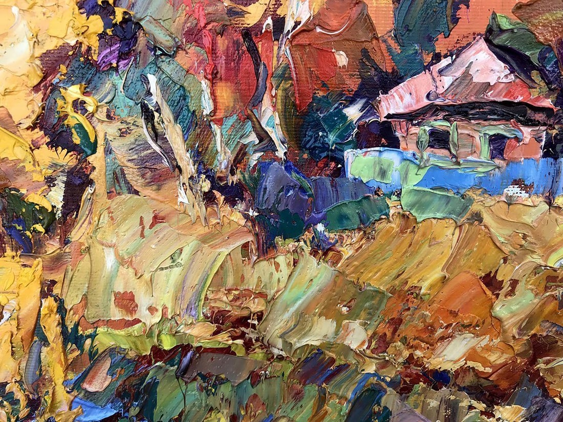 Oil painting Autumn colors Kalenyuk Alex - 4