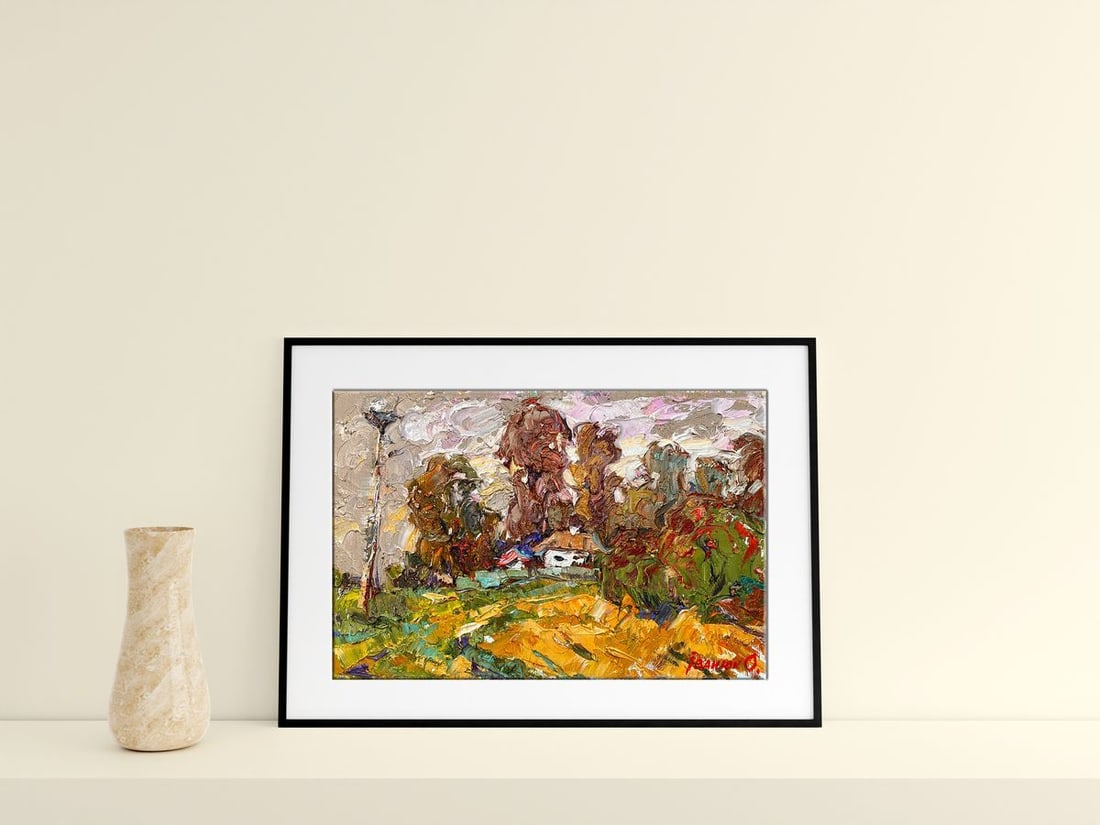 Oil painting Breath of autumn Kalenyuk Alex - 2