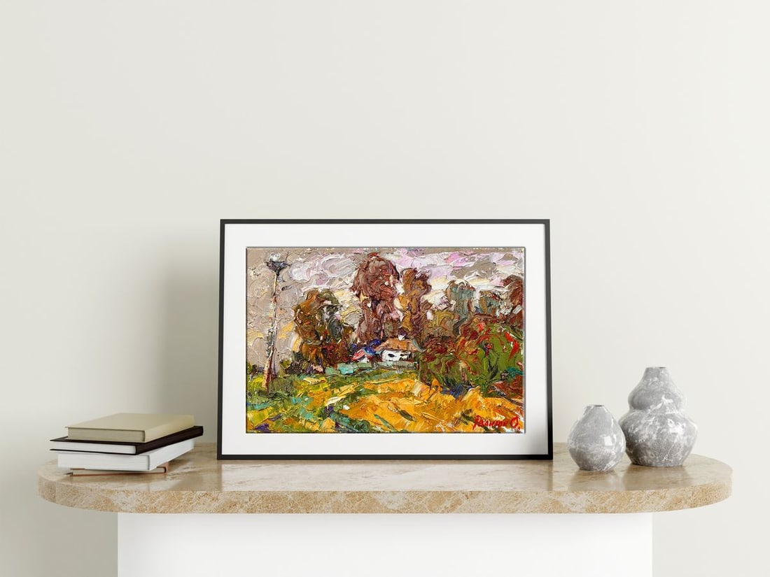 Oil painting Breath of autumn Kalenyuk Alex - 3