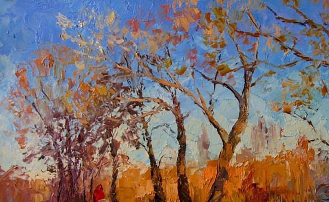 Oil painting On a walk / Serdyuk Boris Petrovich - 6