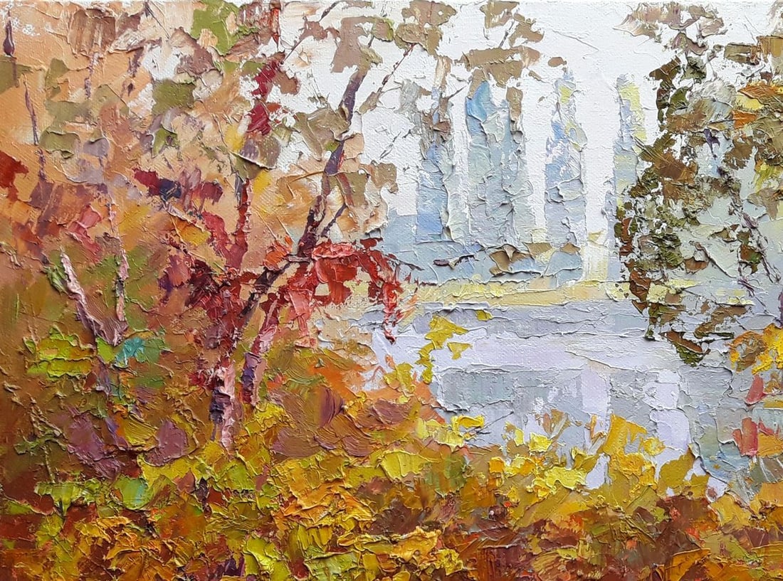 Oil painting Autumn gilding Serdyuk Boris Petrovich - 4