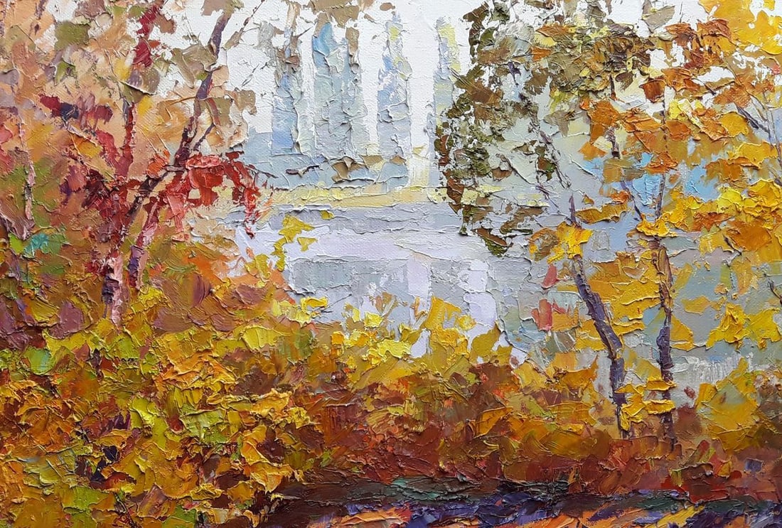 Oil painting Autumn gilding Serdyuk Boris Petrovich - 6